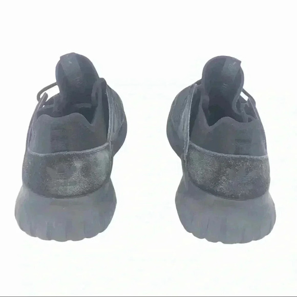 ADIDAS SNEAKERS MENS 5.5 TUBULAR RADICAL CORE BLACK ART S80115 $120 SHOES RETRO - Picture 3 of 16